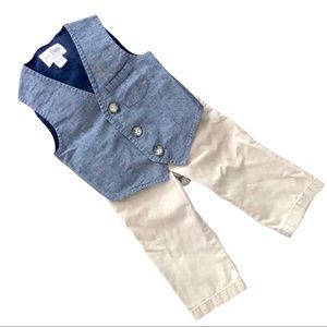 3/$15 Children’s Place Boys Dressy Pant/Vest Set